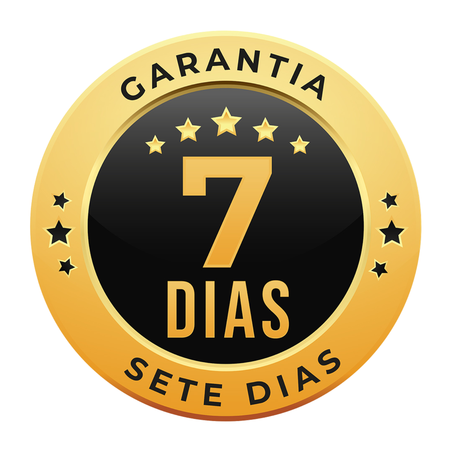 Garantia de 7 dias incondicional